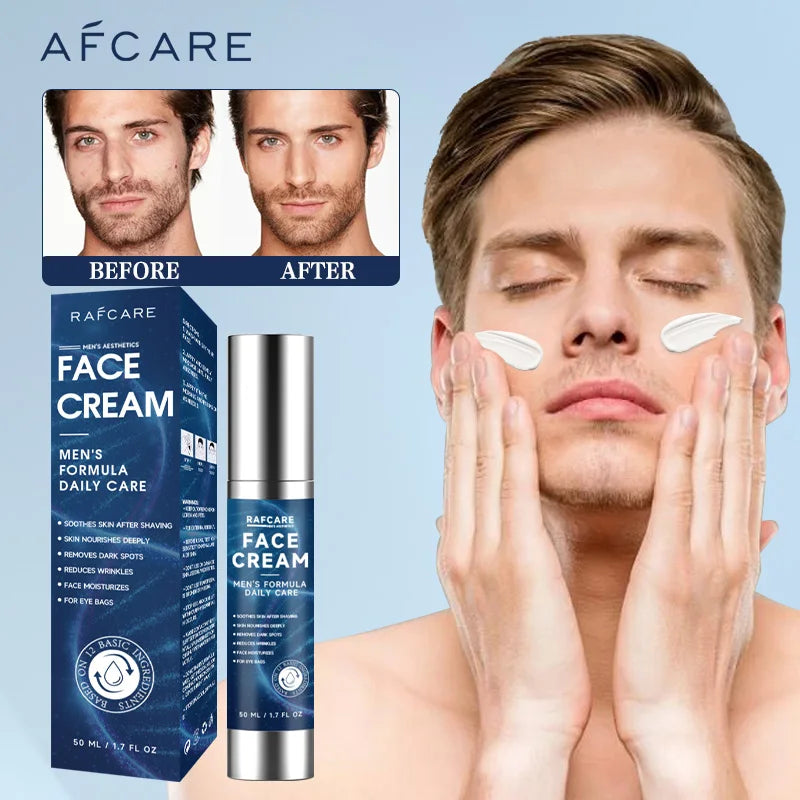 Collagen Face Cream for Men - Anti-Aging Retinol HA Moisturizing