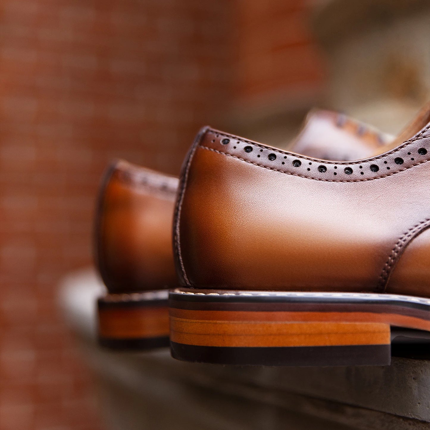 Chaussures DESAI Cuir Véritable Richelieu - Robe Affaires Gentleman Homme Cadeau