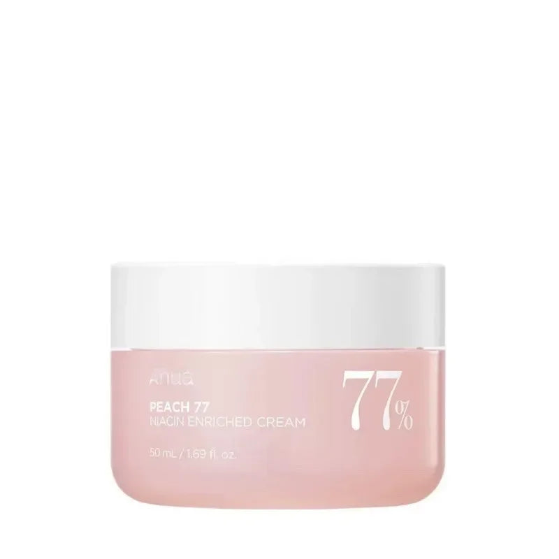 ANUA Crème Pêche 77% + Niacinamide 50ml - Éclaircissante Raffermissante