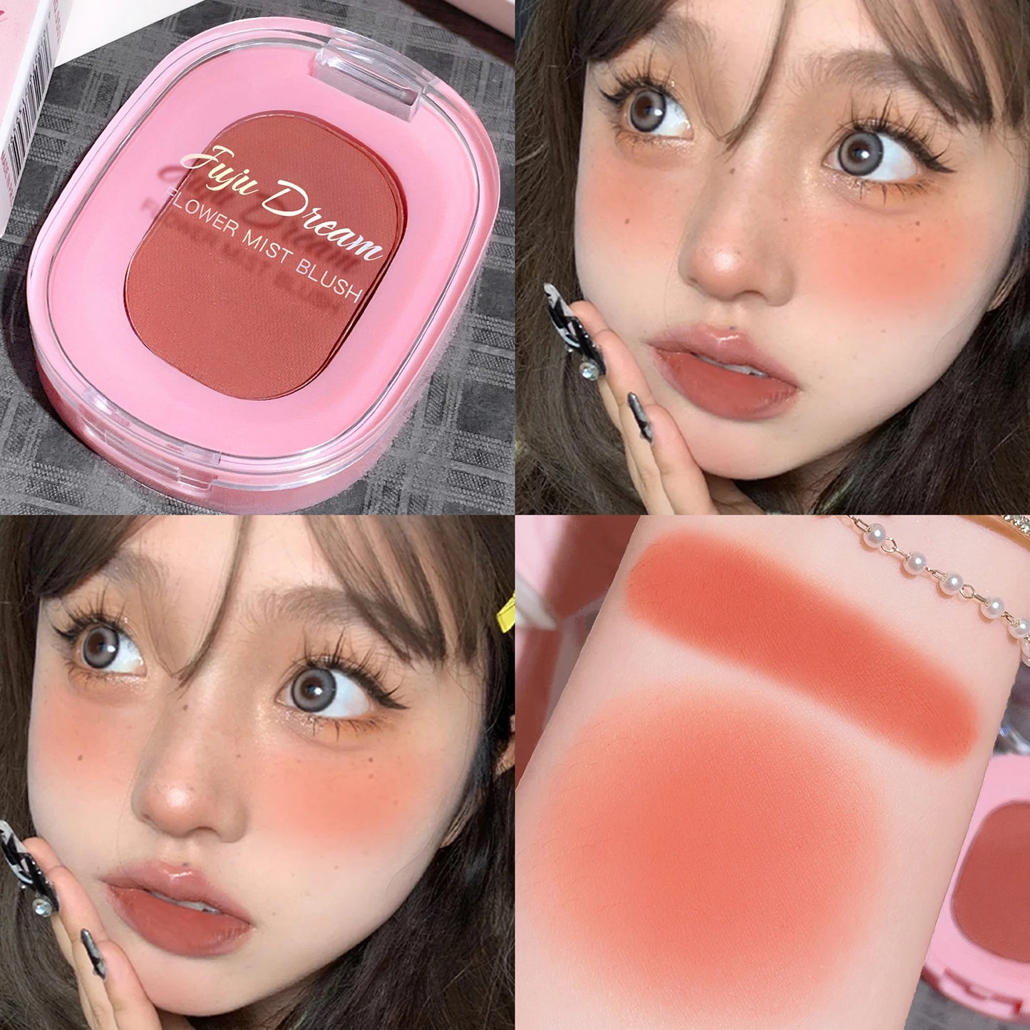 JUJU DREAM Blush Brume de Fleur - Poudre Monochrome Flash Naturel