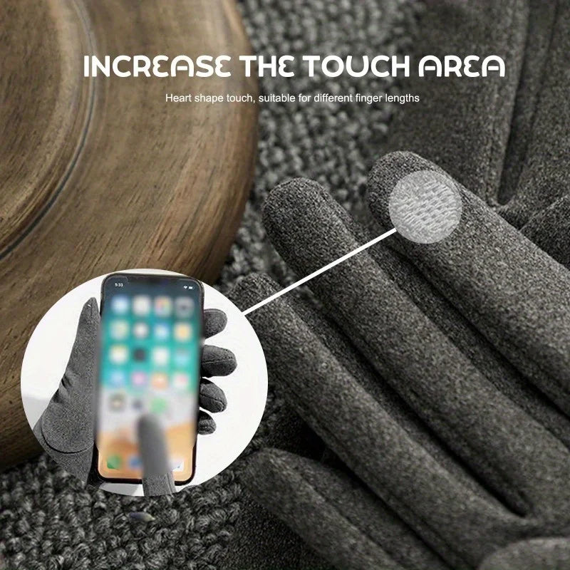 Gants Thermiques Hiver Femme - Course Cyclisme Écran Tactile