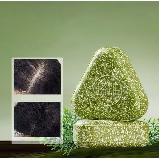 Shampooing Naturel aux Herbes - Anti-Chute Cheveux