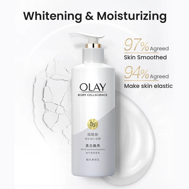 Olay Crème Hydratante Niacinamide Vitamine C 250ml - Éclat et Luminosité Anti-Taches