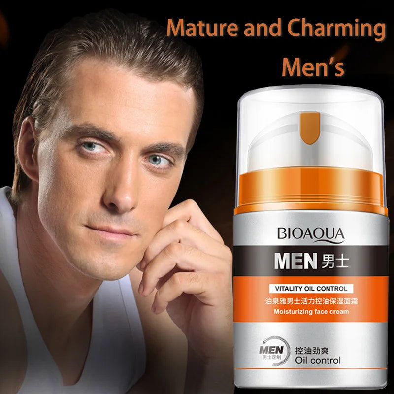 Men's Moisturizing Face Cream - Anti-Aging Sebum Control 50ml