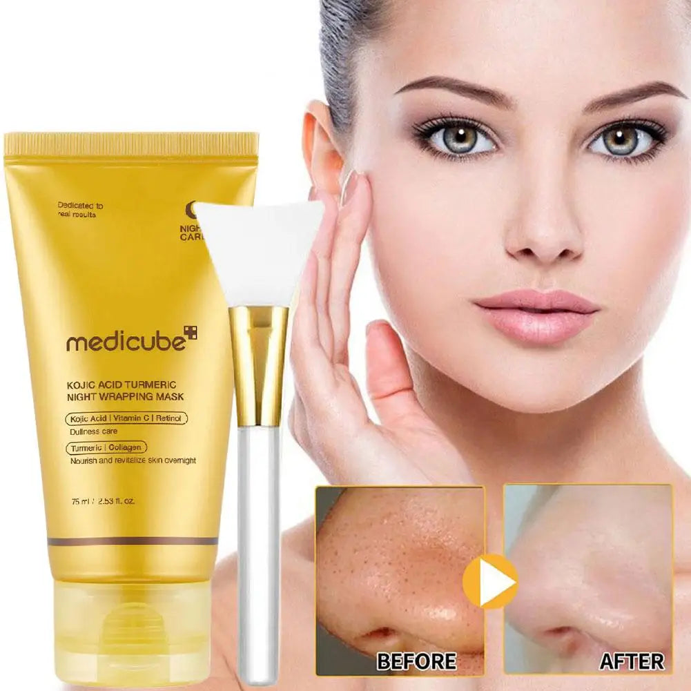 MEDICUBE Masque Peel-Off Collagène - Curcuma Vitamine C Contrôle Sébum