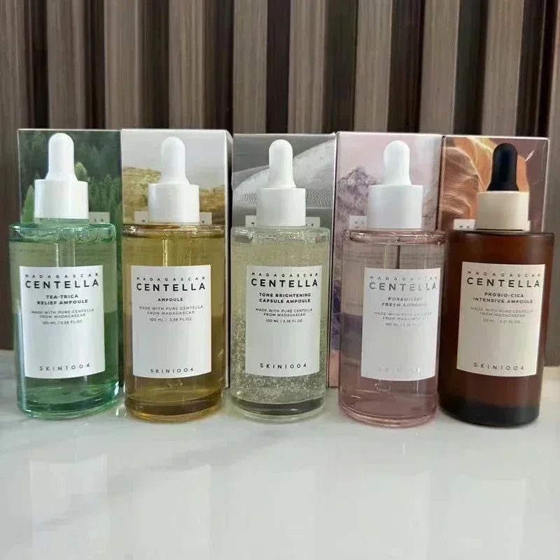 SKIN1004 Essence Hydratante 100ml - Sérum Éclaircissant Apaisant pour le Visage