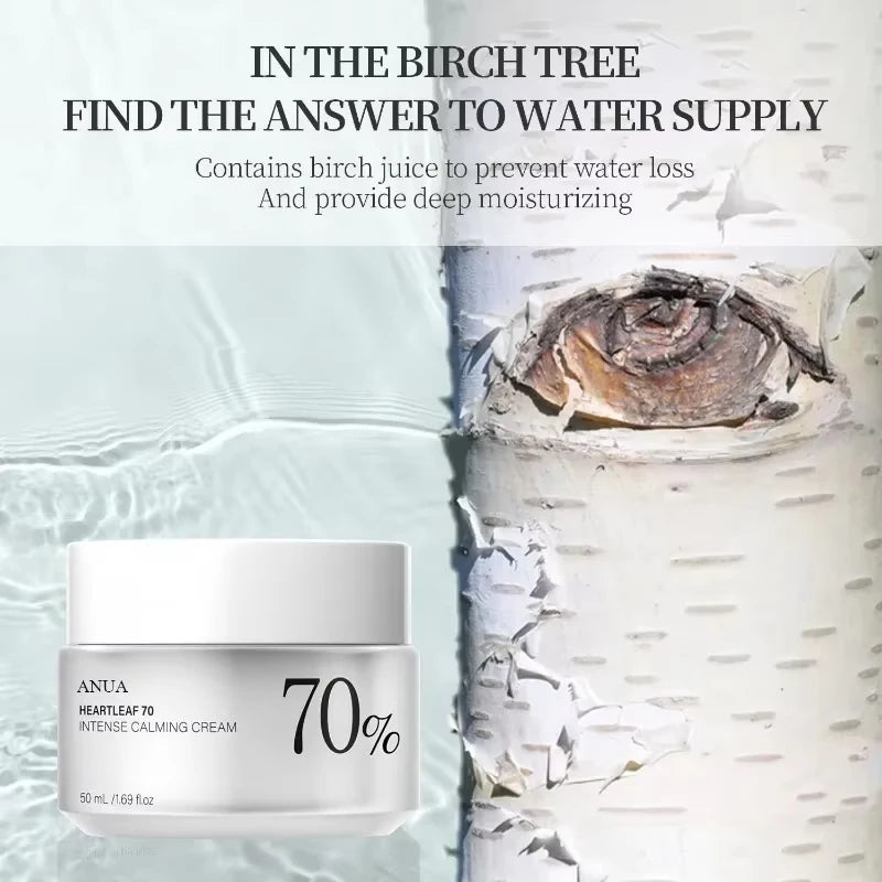 ANUA Crème Hydratante HeartlePG 70 - Pommade Apaisante Céramide 50ml