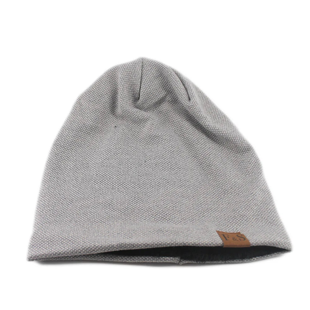 Mode Bonnet chapeau pour hommes et femmes automne tricoté couleur unie Skullies bonnets printemps décontracté doux Turban chapeaux Hip Hop Bonnet