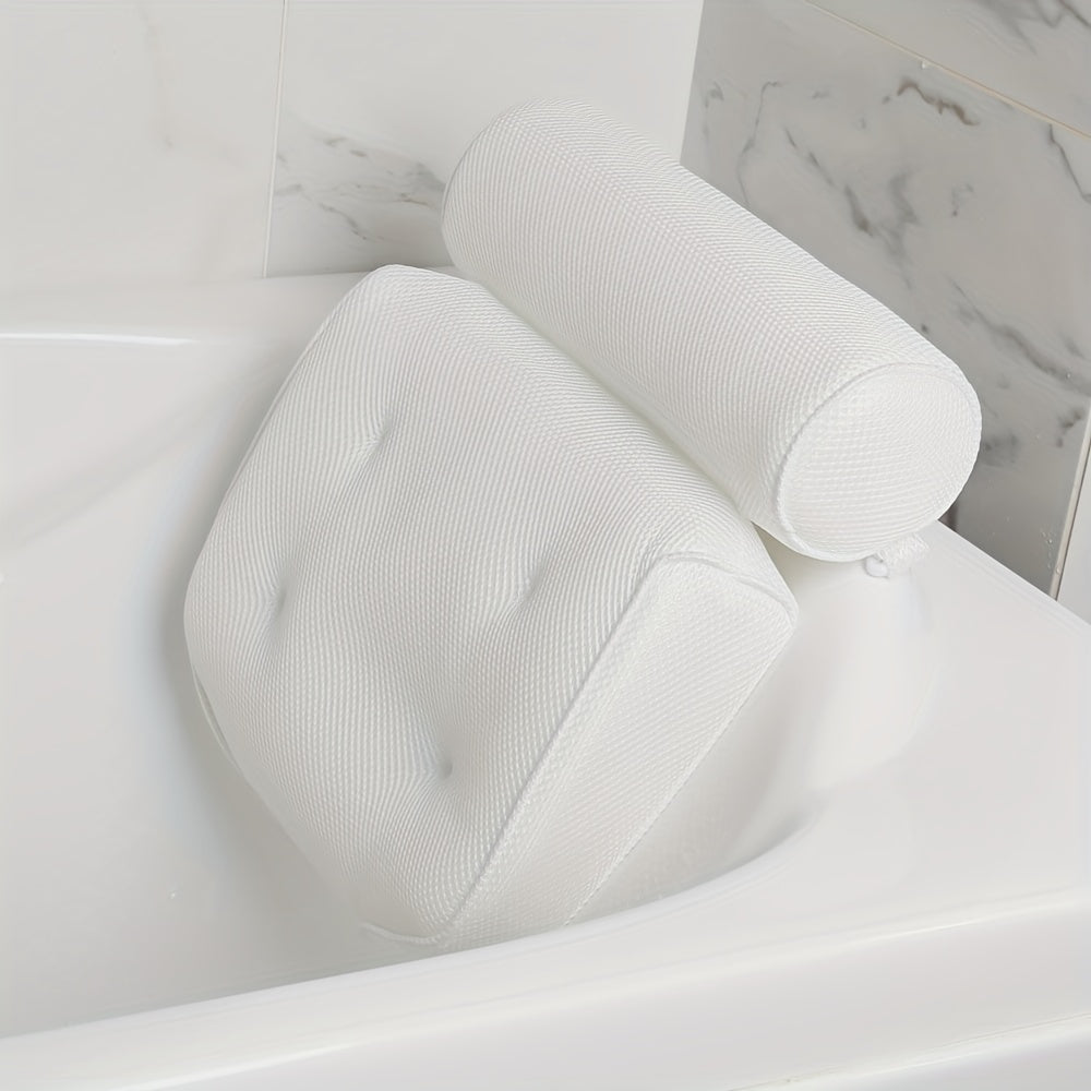 Coussin de Bain Spa Luxe - Ventouses Anti-Dérapantes