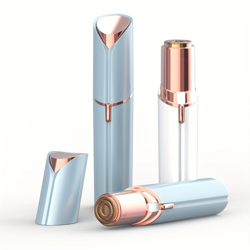 USB Rechargeable Facial Hair Remover - Painless Eyebrow Shaver for Women