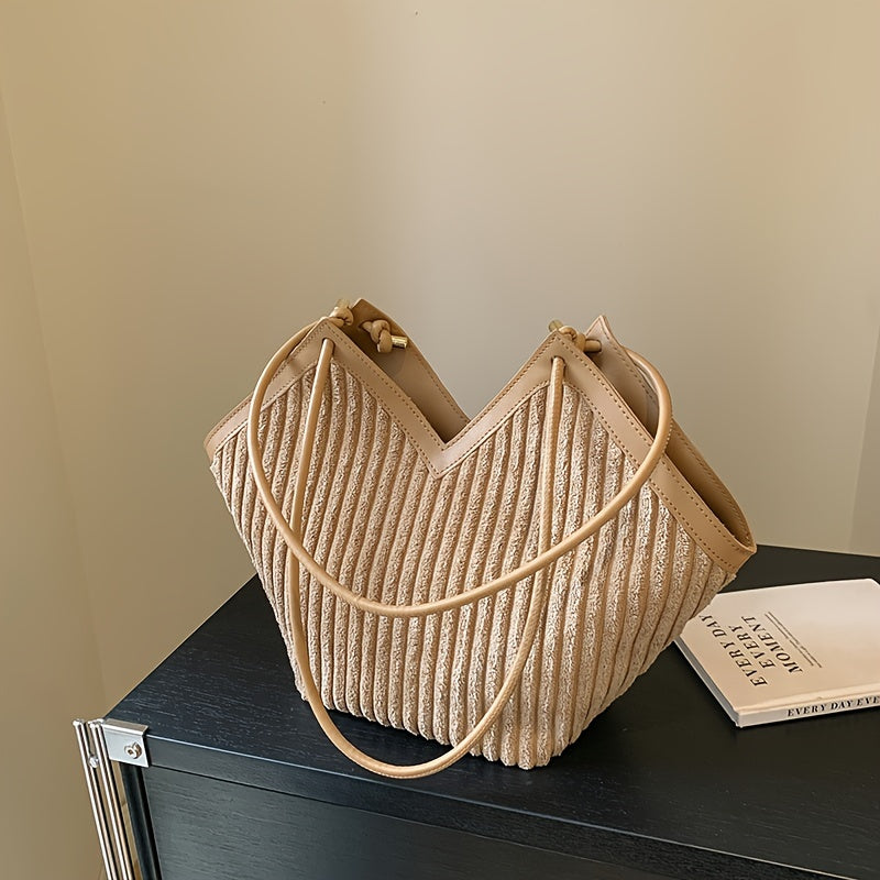 Sac Tote Love Design - Grande Capacité Cuir Synthétique
