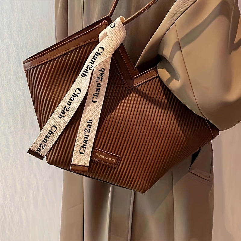 Sac Tote Love Design - Grande Capacité Cuir Synthétique