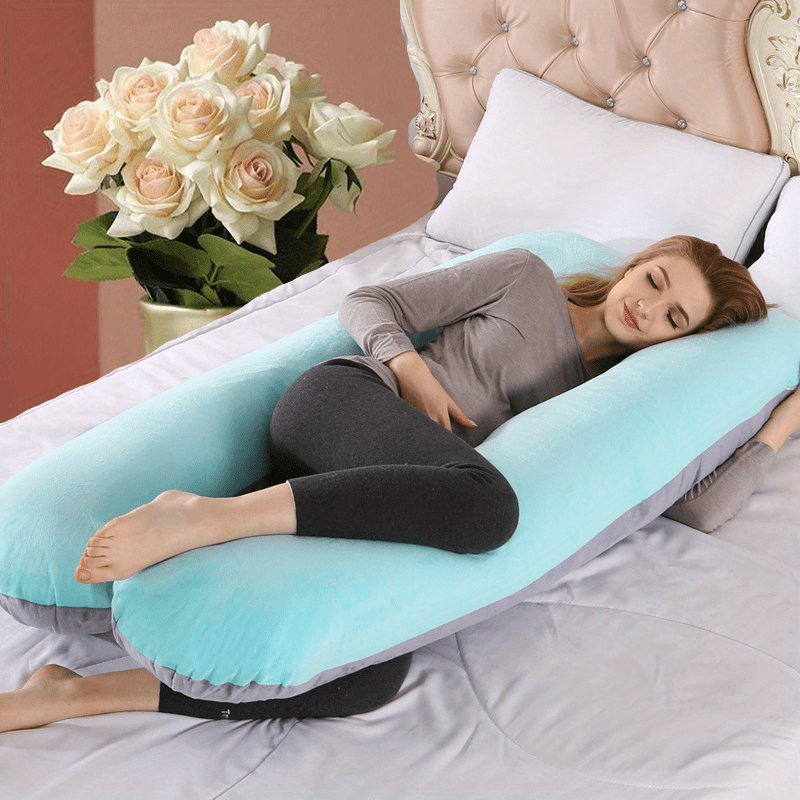 Coussin Grossesse Forme U Multifonction - Support Lombaire Femme Enceinte