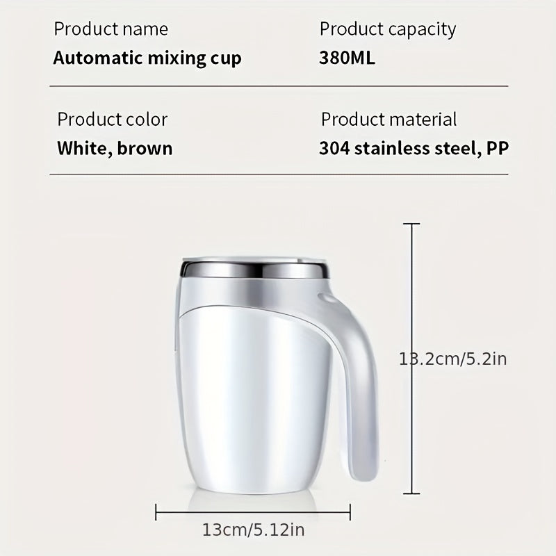 Tasse Mélangeur Automatique Électrique - Mug Café Magnétique Rotatif