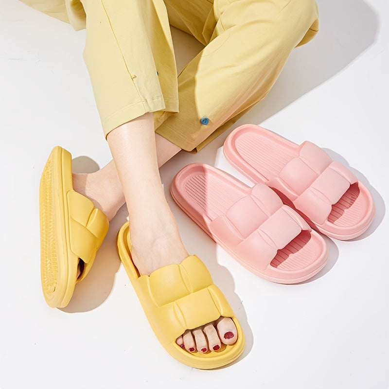 Claquettes EVA Rayées - Semelle Souple Antidérapante Séchage Rapide Intérieur Extérieur