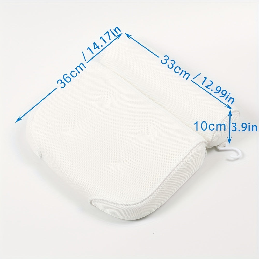 Coussin de Bain Spa Luxe - Ventouses Anti-Dérapantes