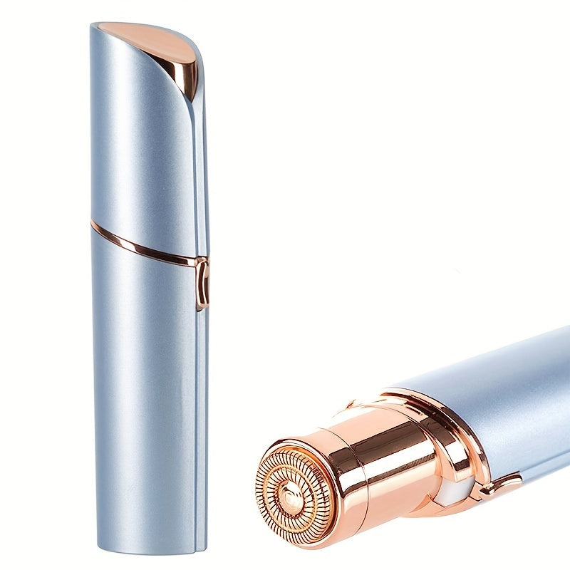 USB Rechargeable Facial Hair Remover - Painless Eyebrow Shaver for Women