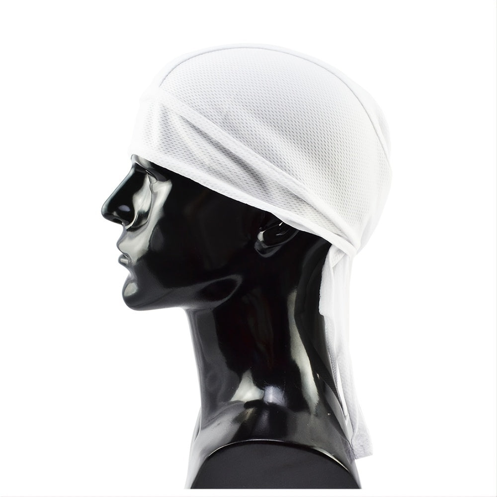 Bonnet Cyclisme Homme Maille Respirante - Bandana Longue Queue Skull Cap