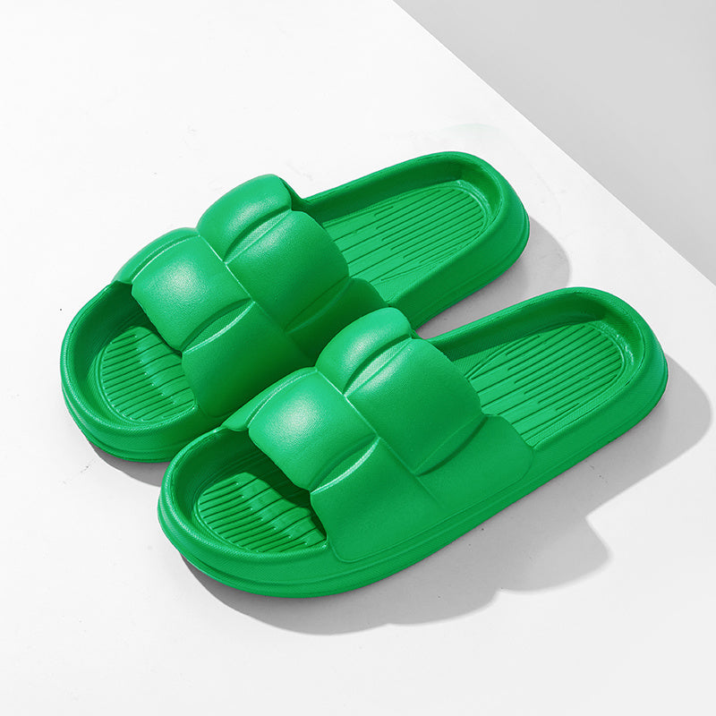 Claquettes EVA Rayées - Semelle Souple Antidérapante Séchage Rapide Intérieur Extérieur