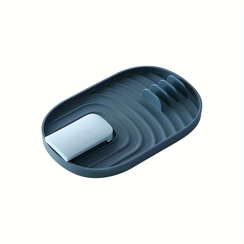 Support Couvercle Casserole Pliable - Porte-Cuillère Spatule Cuisine