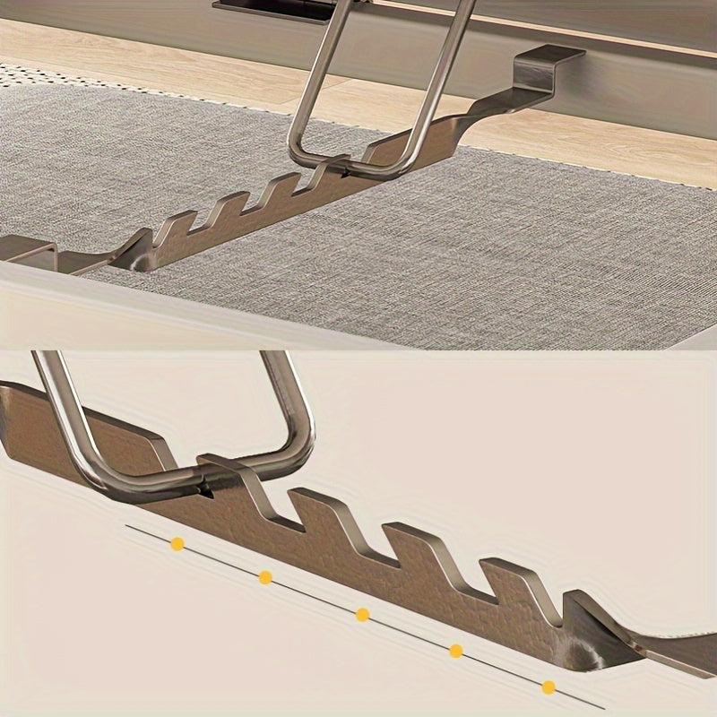 Table Ordinateur Portable Pliable Lit - Bureau Étudiant Réglable 5 Niveaux