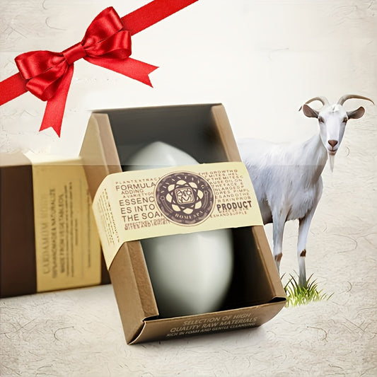 Savon Lait de Chèvre Artisanal - Nettoyage Profond Hydratant Glycérine Huile Jojoba